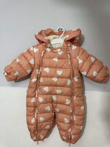 комбинезон для новорожденных зимний: Комплект, цвет - Розовый