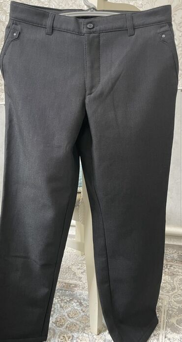 мужские классические брюки: Классические мужские брюки POLARIS, темно‑серый цвет. Цена:600сом