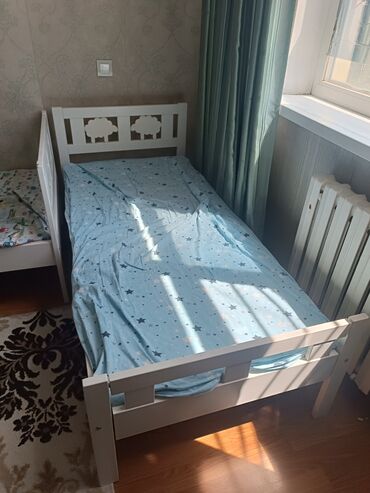 односпальный: Срочно продаю кровать икея, на детский возраст 4-10 лет. В хорошем