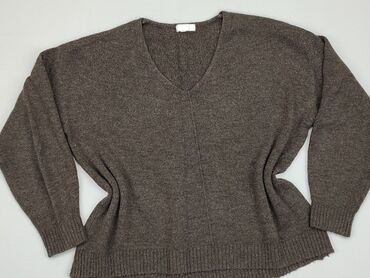 bluzki damskie brązowa: Sweter, H&M, M, stan - Bardzo dobry