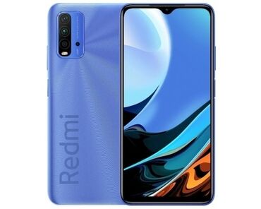 купить вентилятор на телефон: Redmi, Redmi 9T, Б/у, 128 ГБ, цвет - Голубой, 1 SIM, 2 SIM