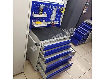 Инструменты и тележки для инструментов: Тележка инструментальная WDS-5. - размер 738x750x453 мм - вес 46 кг - — 5