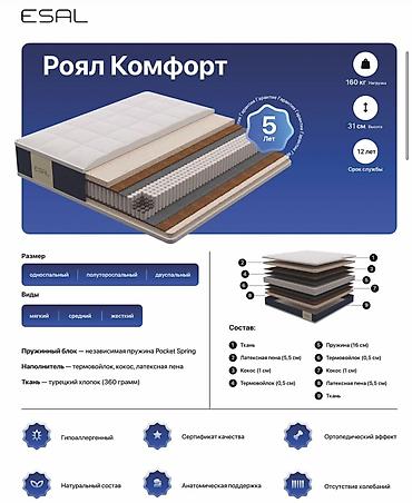 термовойлок: ESAL "Роял Комфорт"— Премиум-матрас с отличным сочетанием комфорта — 1