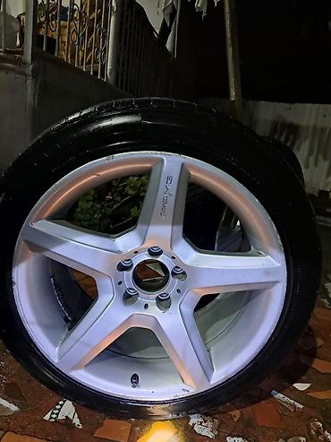 r17 amg disk: Məhsul: Mercedes üslublu 5 şüalı yüngül lehimli disklər və şinlər — 4