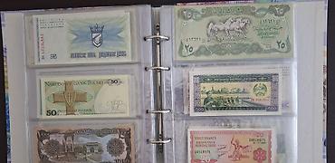 İdman və hobbi: Продаю альбом с коллекцией банкнот всего мира. В альбоме 53 листа — 6