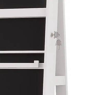 Ormari: Rotacioni ormar za nakit i šminku sa ogledalom u punoj visini - 2-u-1 — 7