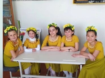 одежды мурской: Детское платье, цвет - Желтый, Новый