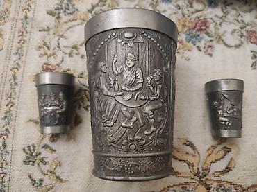 meissen: Stəkanlar, rəng - Boz — 6