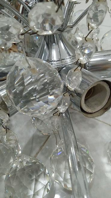 lustrlar: Çılçıraq, 10 və daha çox lampa, Xrustal — 3