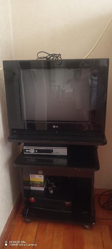 LG kineskop televizor + TV tumbası və qoşulmuş avadanlıqlar komplekti lalafo.az -da LG kineskop televizor + TV tumbası və qoşulmuş avadanlıqlar komplekti
