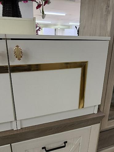 Шкафтар: Прикроватные тумбы - Фасад: матовый белый с декоративной рамкой из — 1
