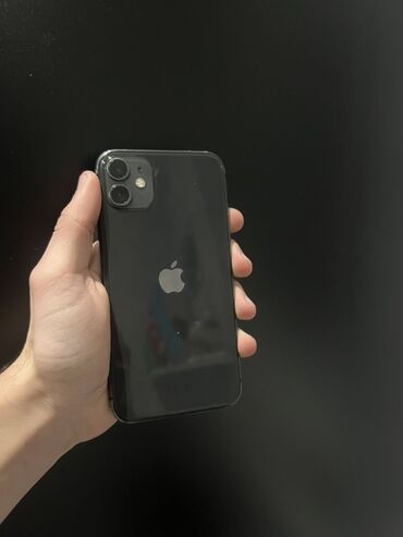 Apple iPhone: IPhone 11, 64 GB, Qara, Barmaq izi, Simsiz şarj, Face ID — 1