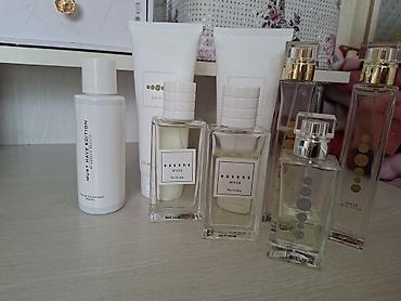 Парфюмерия: Essens компаниянын оригинал духилери кремдери умывашка паста шампунь — 12