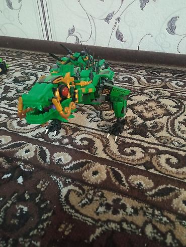 Конструктор-дракон из серии в стиле «ниндзя»: крупная сборная модель