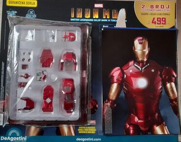 broj ko stikla metalna: Iron man br 2
Neotpakovan