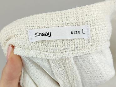 jeans short: Sinsay, Szorty damskie, rozmiar L — 4