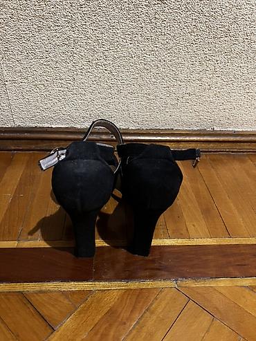 ayaqlar: Ölçü: 38, rəng - Qara, İşlənmiş — 2