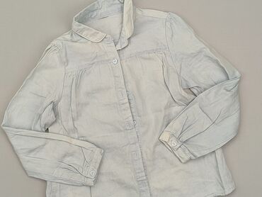 Shirts: Shirt 2-3 years, condition - Very good, pattern - Monochromatic, color - Light blue