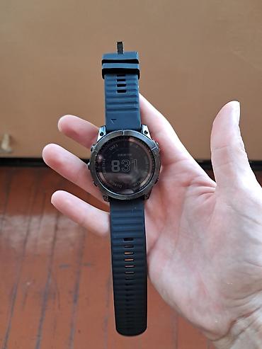Smart saatlar: Garmin Fenix 7X Solar multisport ağıllı saat Xüsusiyyətlər: - Günəş — 1