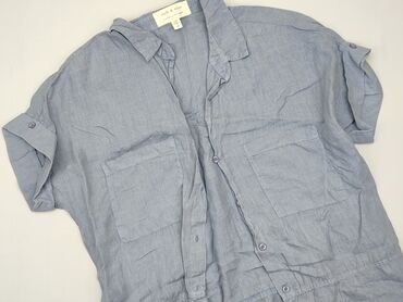 białe bluzki lniane damskie: Shirt, M (EU 38), condition - Perfect