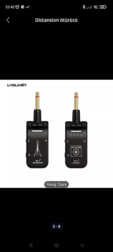 kabelsiz: Yeni Simsiz (Bluetooth) Mikrofon Ünvandan götürmə — 5