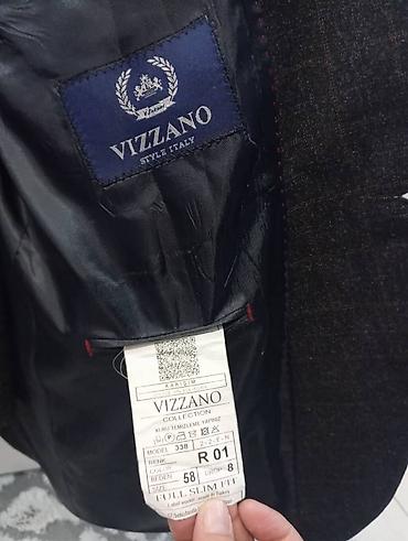 сунот кийимдер: Мужской костюм Vizzano, коллекция Style Italy. - Комплектация: пиджак — 2