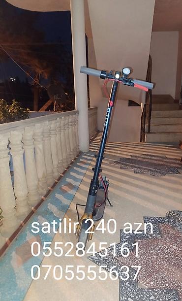 Elektrikli samokatlar: Elektrik skuteri – “Shimano” yazılı gövdə, qatlanan konstruksiya. - — 1