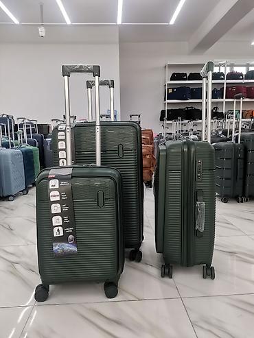 Çamadanlar: Silikon 3lü dəst endirimli çamadanlar Dəst olaraq endirimlə satılır — 28