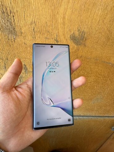 Samsung: Samsung Note 10, 256 GB, rəng - Qara, Simsiz şarj, Face ID