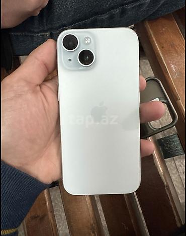 iphone 15 qiyməti: IPhone 15, 128 GB, Blue Titanium, Face ID, Sənədlərlə — 2