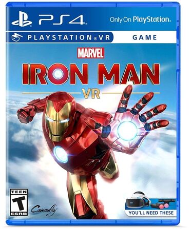 iron man: Ps4 İron man VR 
İronman