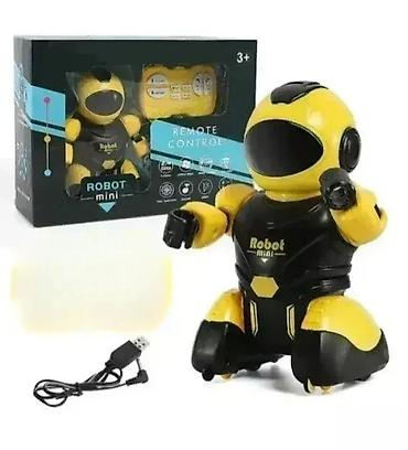 run star hike: Žuti paemtni robot koji svetli na daljinski 309. žuti paemtni robot — 1