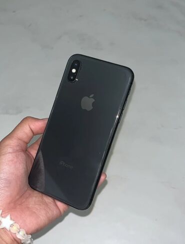 aйфон xr: IPhone X, Б/у, 64 ГБ, Black Titanium, 100 %