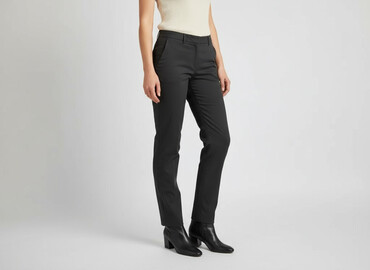 buty lurso: Material trousers for women, size L