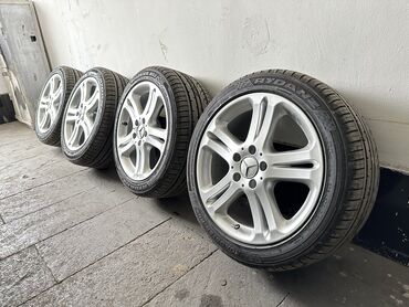 Təkərlər: Mercedes w211 R17 disk tekerleri satilir. 235/45/R17 Ideal