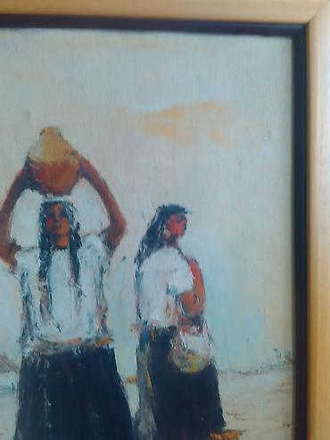 Ostali antikviteti: Slika -ulje na platnu 1976 god potpisana slika ulje na platnu srednji — 9