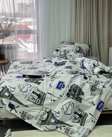 Наволочки: Постельное бельё 100% хлопок, постельное бельё, простынь на резинки — 17