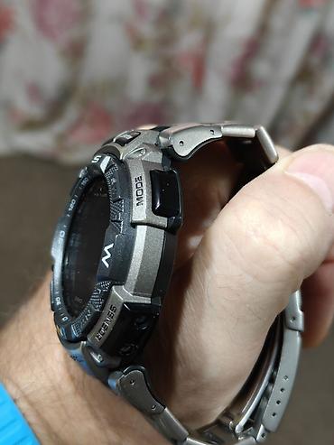 гармин чысы: Спорттук сааттар саат, Casio (G-Shock), Альтиметр, Суу өткөрбөөчү, Эркектердики, Колдонулган — 5