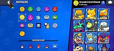 brawl stars 2: Brawl Stars hesabı – yüksək səviyyəli kolleksiya və zəngin kostümler — 7