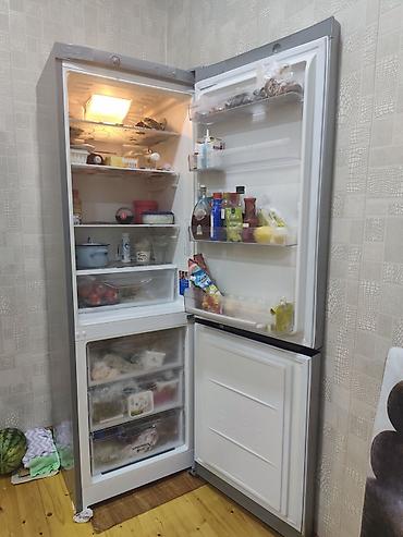 Elektronika: Indesit ikikameralı soyuducu təzə kimidir köçlə əlaqədar satilir - — 6