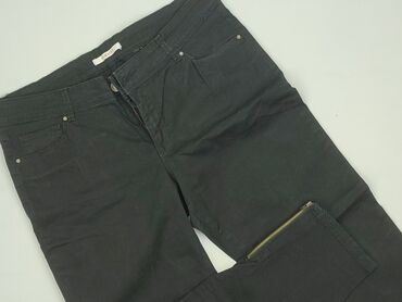 Material trousers for women, CAMAIEU, size XL (EU 42)