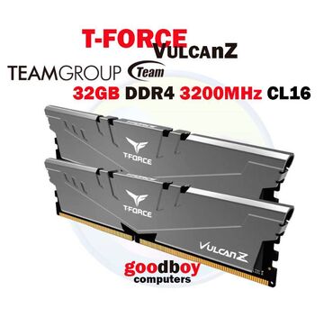 Оперативная память (RAM): Оперативная память, Team Group, 32 ГБ, DDR4, 3200 МГц, Для ПК