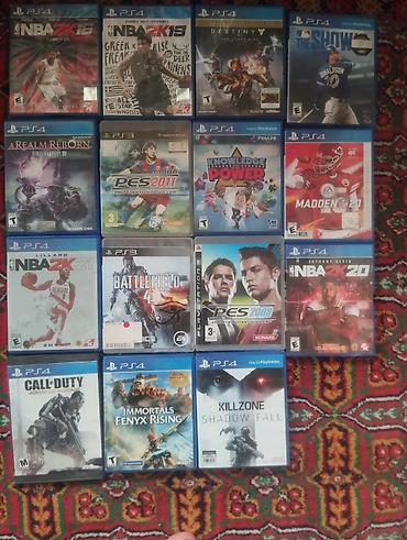PS4, PS3 və PSP üçün orijinal oyun diskləri toplusu PS4 oyunları: - lalafo.az -da PS4, PS3 və PSP üçün orijinal oyun diskləri toplusu PS4 oyunları: -