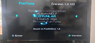 irşad iphone 13: PlayStation 2 Slim (SCPH seriyası) – modlu FunTuna/FreeMCBoot 1.8 — 1