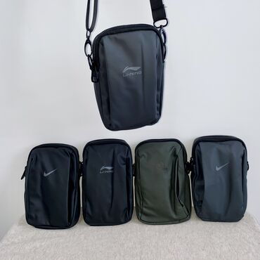 сумки мужские через плечо: Компактные барсетки из водоотталкивающего материала. Удобные