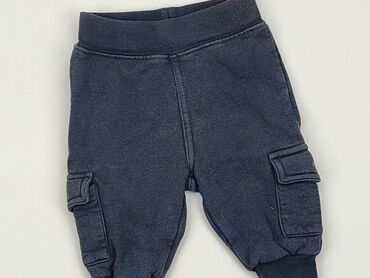 Świat dziecka: Spodnie dresowe, 0-3 m, stan - Zadowalający