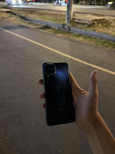 htc jetstream: Samsung Galaxy A12, Б/у, 128 ГБ, цвет - Синий — 1