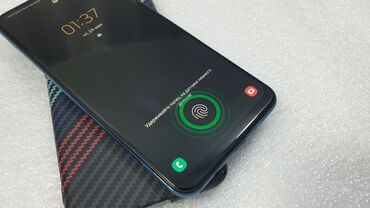 Samsung: Samsung Galaxy A50, Б/у, 64 ГБ, цвет - Синий, 2 SIM