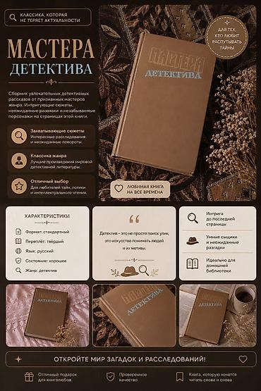 detektiv pdf: Məhsul: “Müstəntiq ustaları” – detektiv hekayələr toplusu (rus — 1