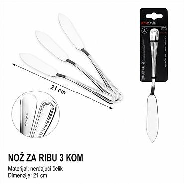 KMT Nož za ribu sa ručkom za perle 2402954 - Set: 3 komada noževa za na lalafo.rs KMT Nož za ribu sa ručkom za perle 2402954 - Set: 3 komada noževa za